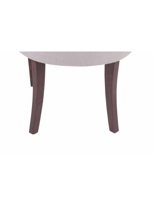 Chaise de salle à manger Aberdeen tissu antique, gris