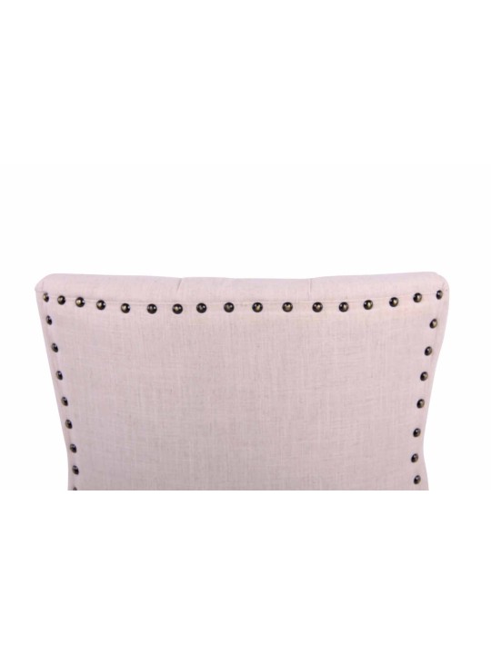 Chaise de salle à manger Aberdeen tissu antique, crème