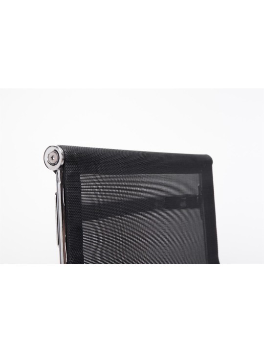 Chaise visiteur Brenda V2, noir