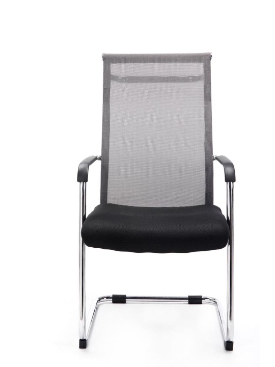 Chaise visiteur Brenda V2, gris