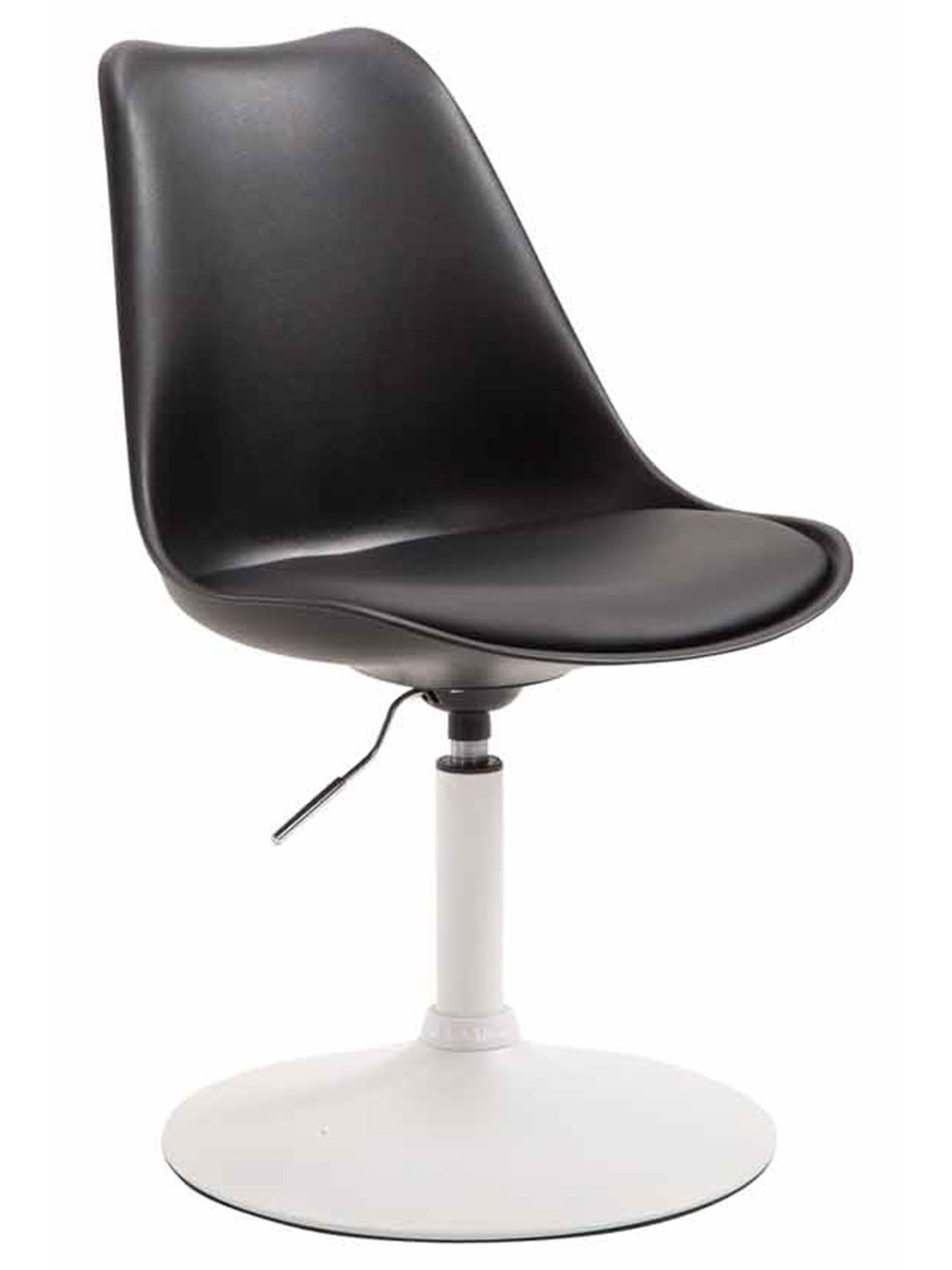 Chaise Maverick W plastique, noir