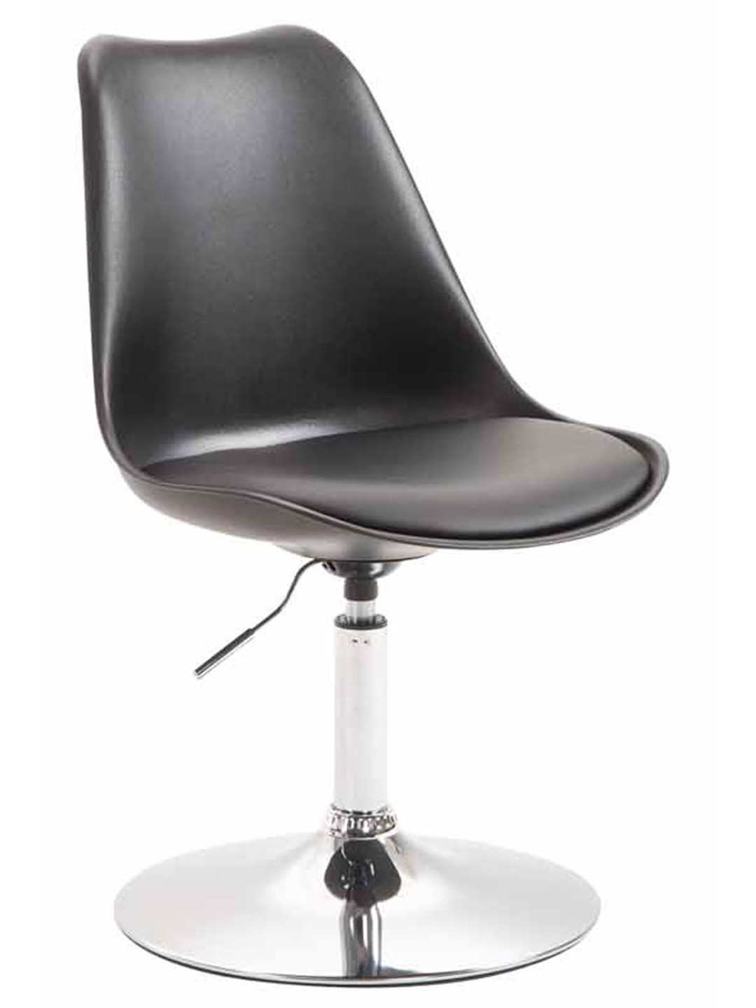 Chaise Maverick C plastique, noir