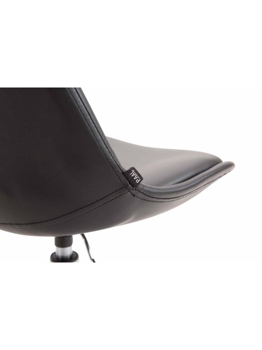 Chaise Maverick C simili cuir, noir Chaise Maverick C simili cuir, noir