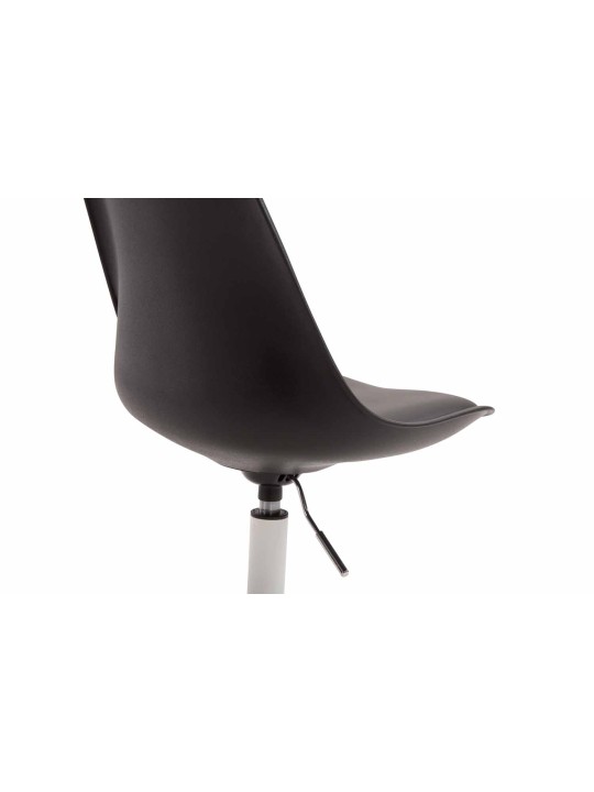 Chaise Maverick W plastique, noir
