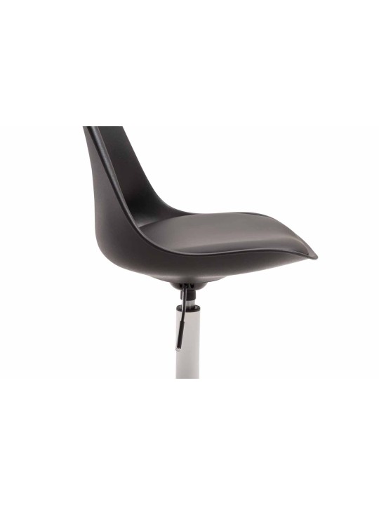 Chaise Maverick W plastique, noir