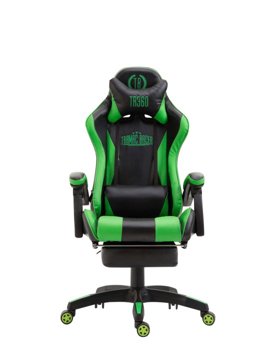 Chaise de bureau Ignite simili cuir, noir/vert Chaise de bureau Ignite simili cuir, noir/vert