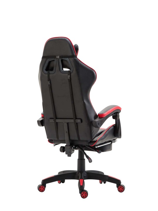 Chaise de bureau Ignite simili cuir, noir/rouge Chaise de bureau Ignite simili cuir, noir/rouge