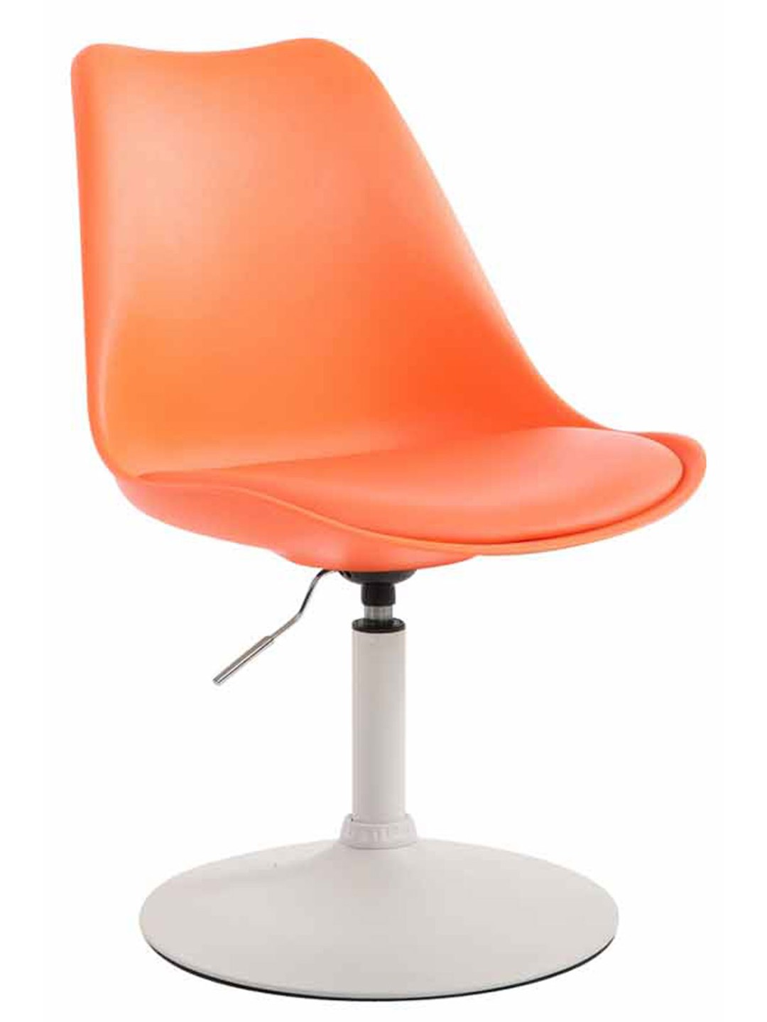 Chaise Maverick W plastique, orange