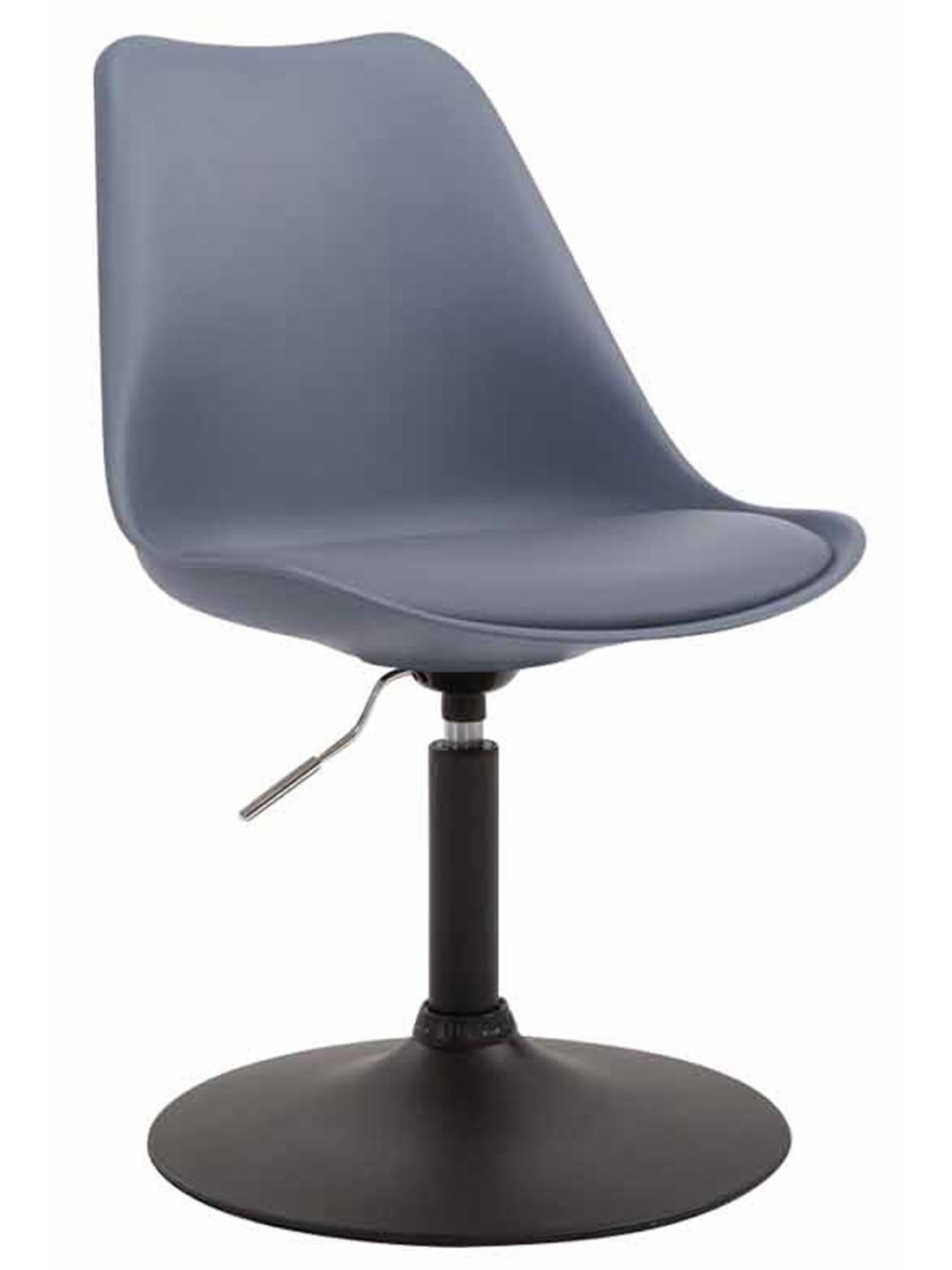 Chaise Maverick B plastique, gris