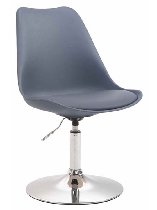 Chaise Maverick C plastique, gris