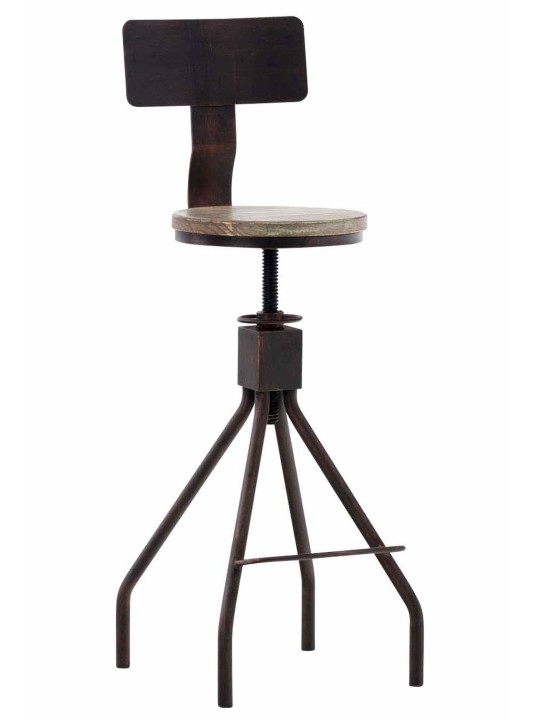 Tabouret de bar Elko, bronze
