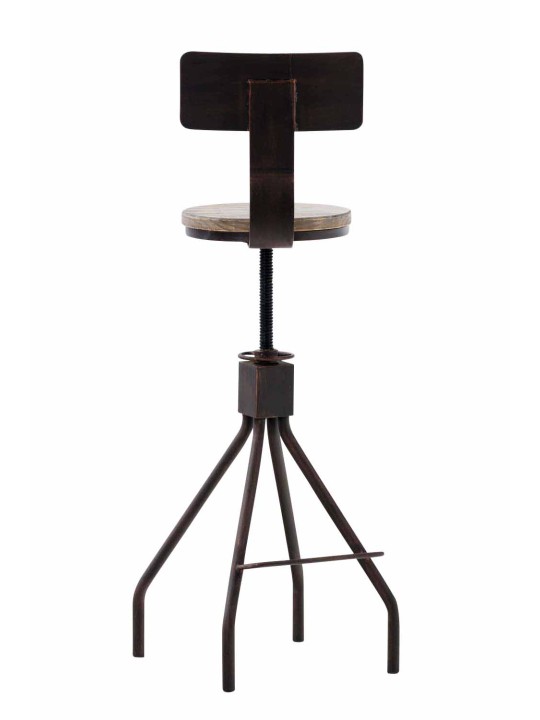Tabouret de bar Elko, bronze