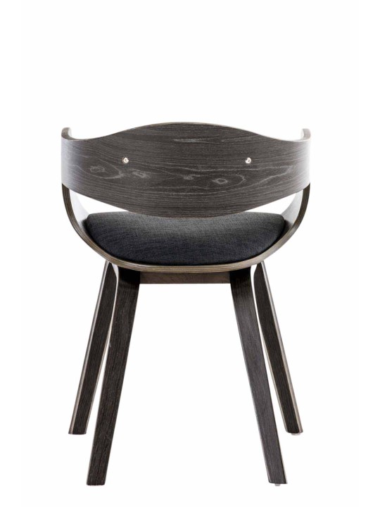 Chaise visiteur Kingston tissu, gris/gris foncé Chaise visiteur Kingston tissu, gris/gris foncé