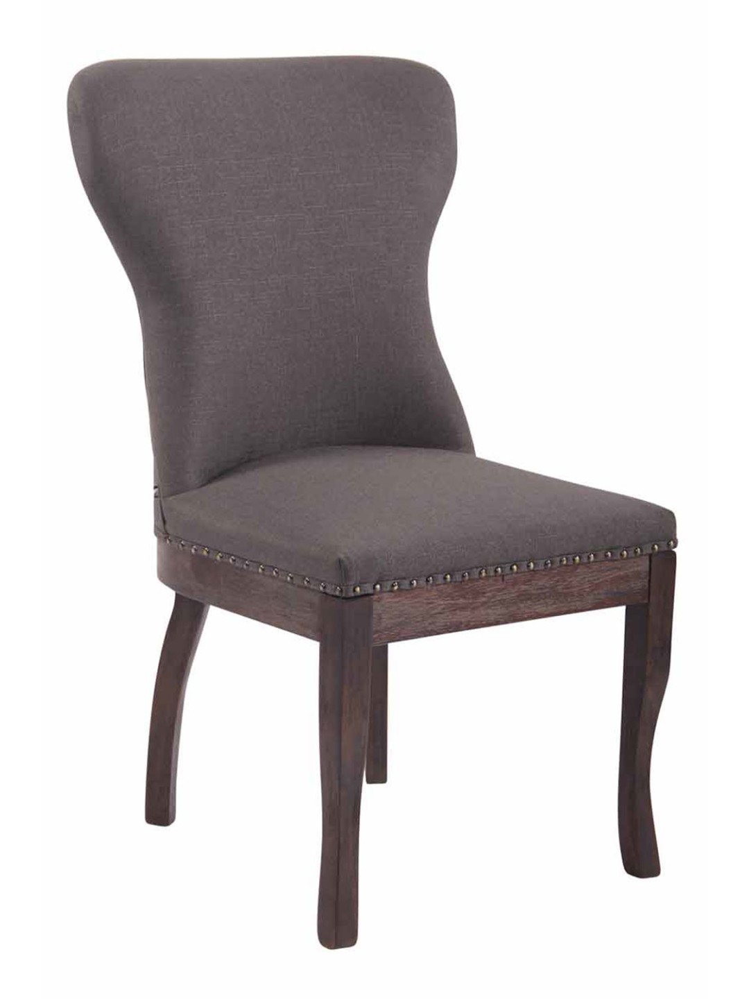 Chaise Windsor tissu, gris foncé