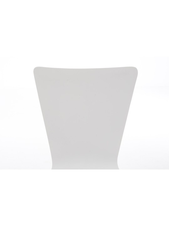 Lot de 2 chaises visiteur Aaron, blanc