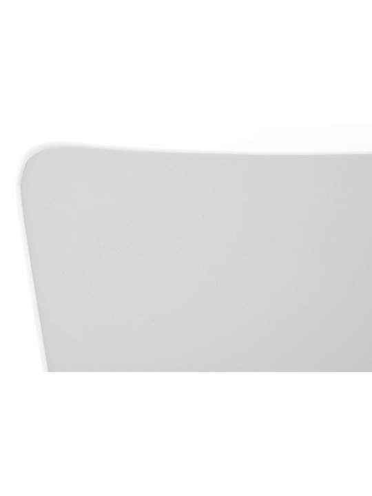 Lot de 2 chaises visiteur Aaron, blanc