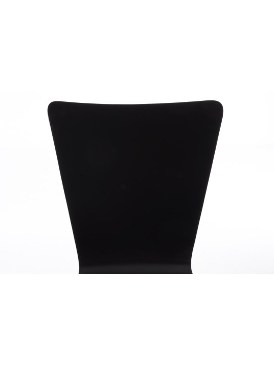 Lot de 2 chaises visiteur Aaron, noir
