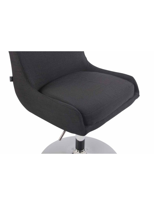 Tissu Lounger Club, noir