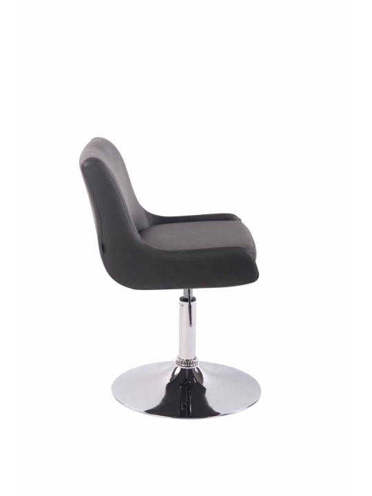 Lounger Club simili cuir, gris