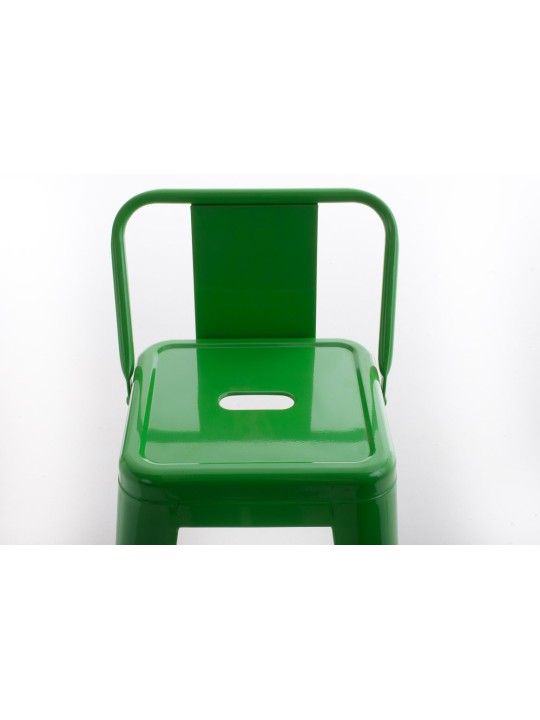 Lot de 2 tabourets de bar Mason, vert