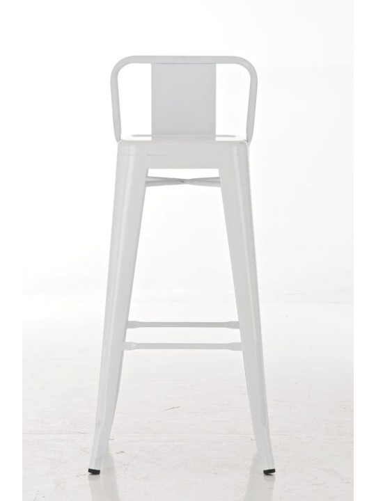 Lot de 2 tabourets de bar Mason, blanc