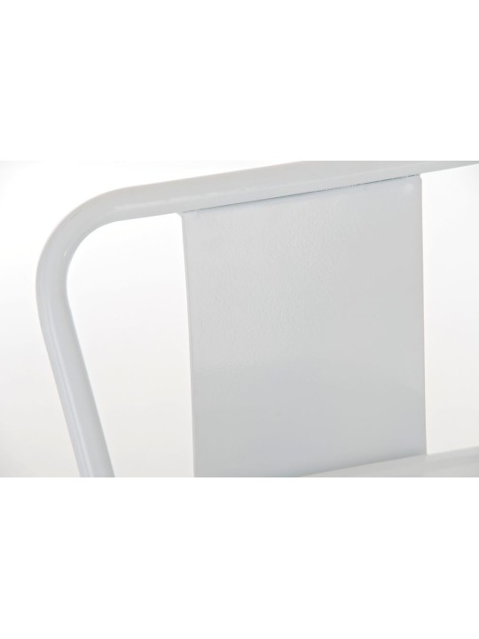 Lot de 2 tabourets de bar Mason, blanc