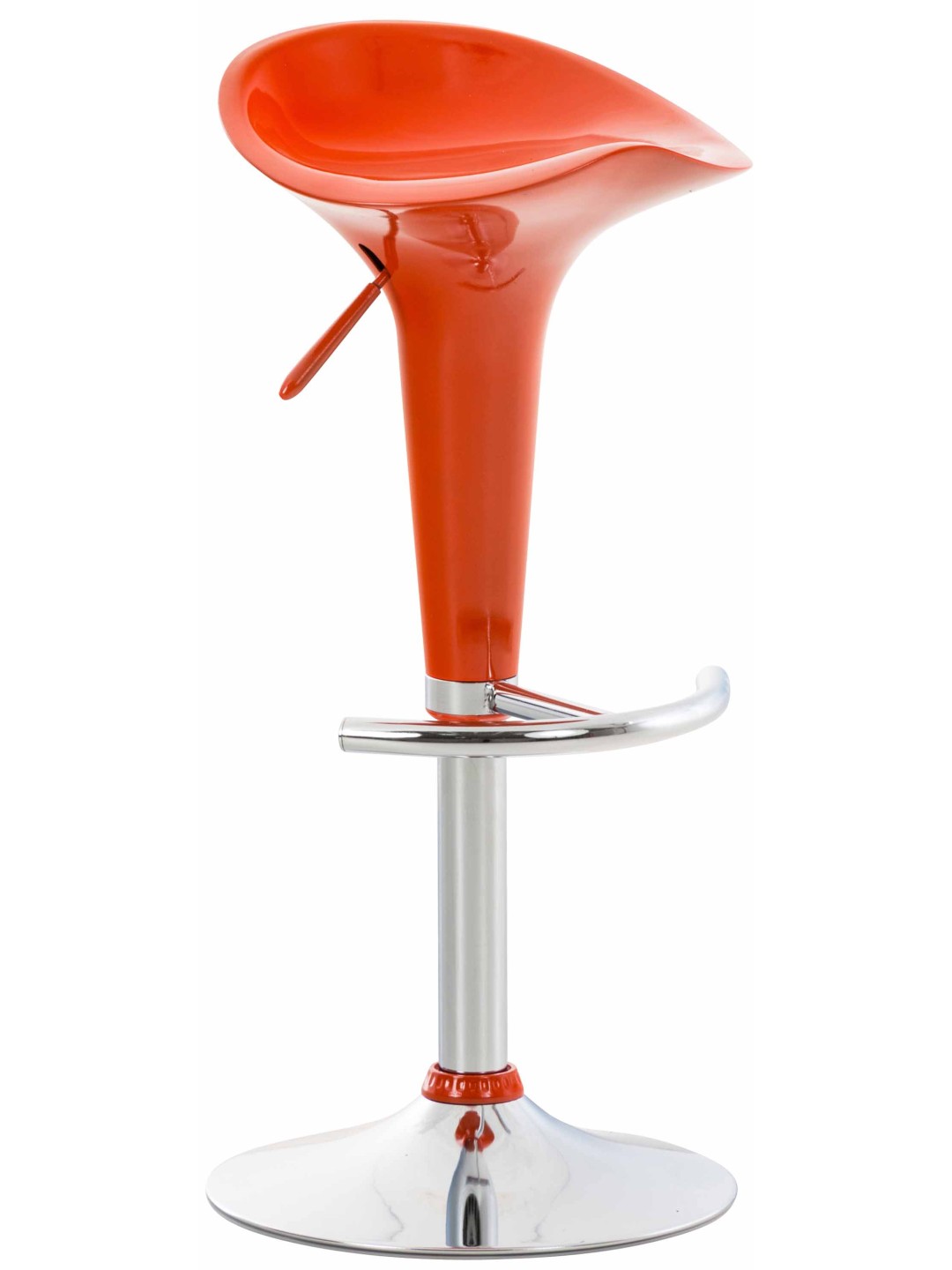 Tabouret de bar Saddle, orange