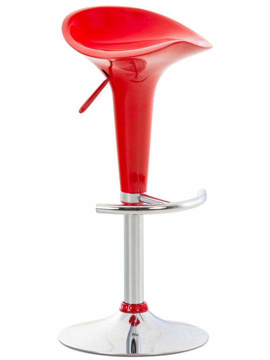 Tabouret de bar Saddle, rouge
