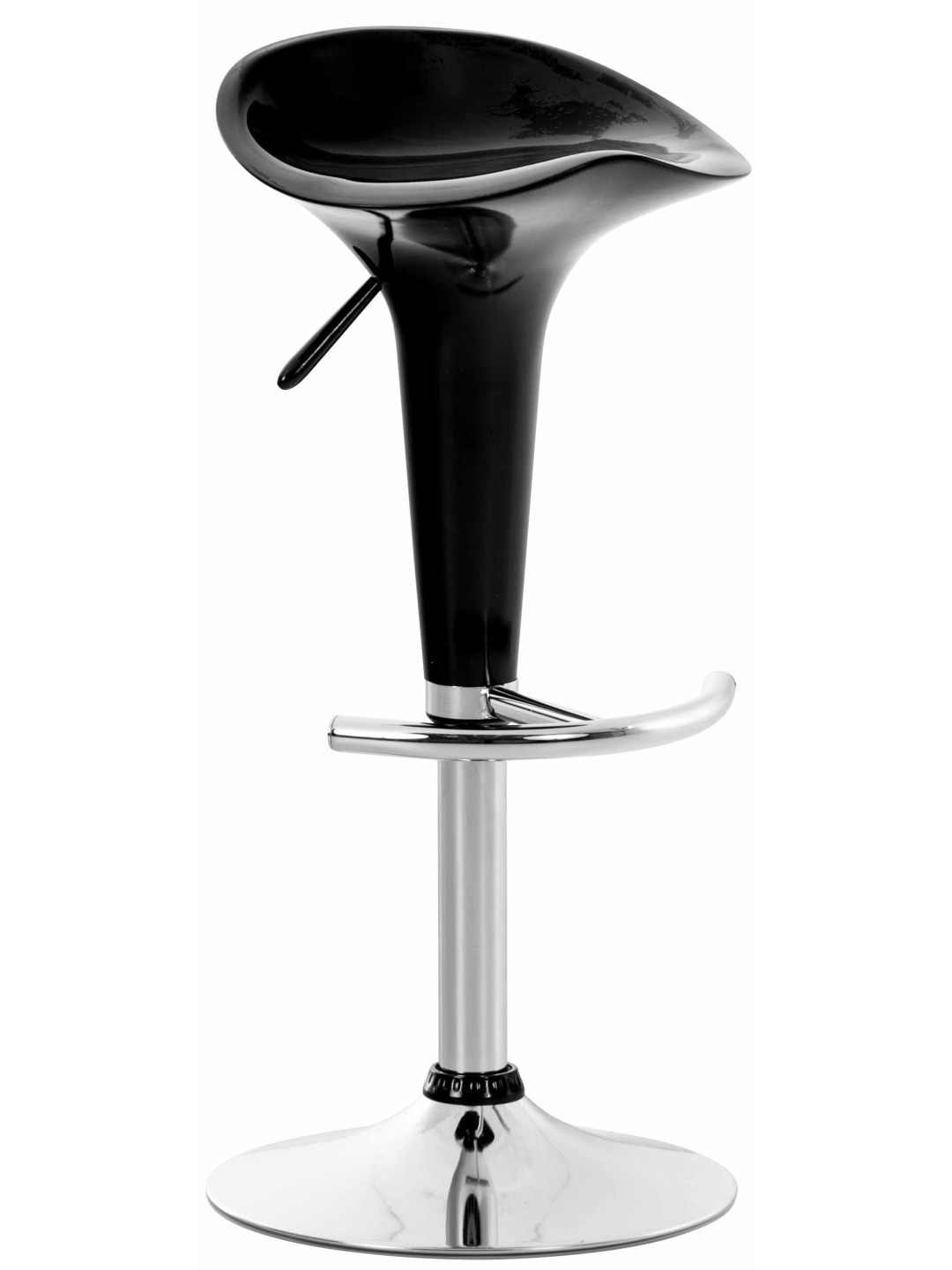 Tabouret de bar Saddle, noir
