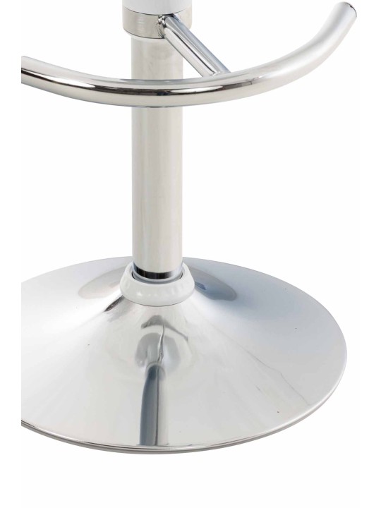 Tabouret de bar Saddle, blanc