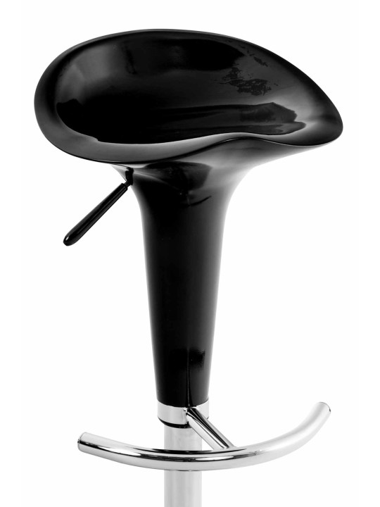 Tabouret de bar Saddle, noir