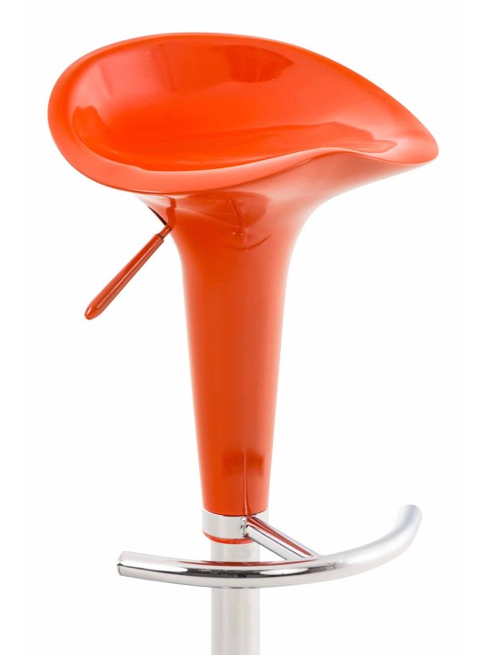 Tabouret de bar Saddle, orange