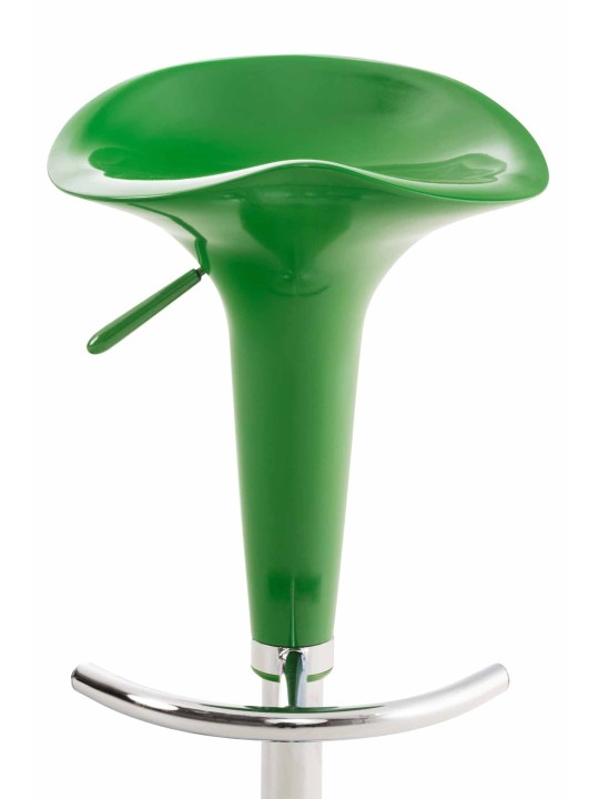 Tabouret de bar Saddle, vert
