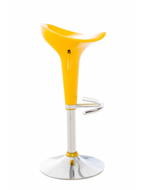 Tabouret de bar Saddle, jaune