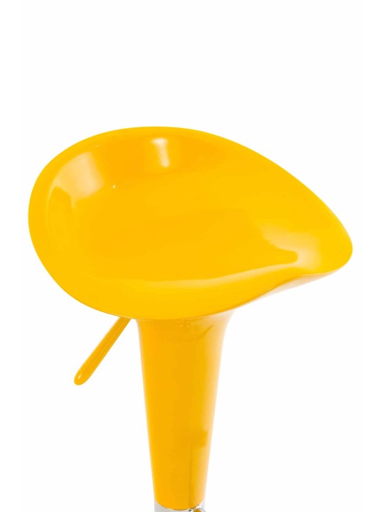 Tabouret de bar Saddle, jaune