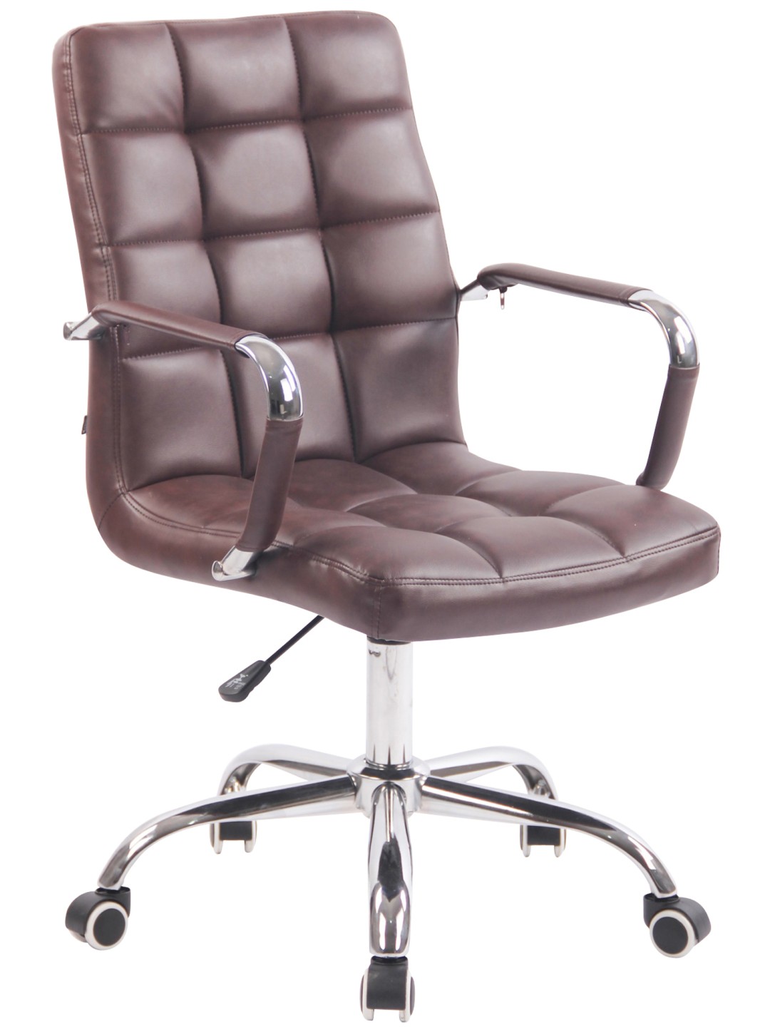Chaise de bureau Deli, bordeaux