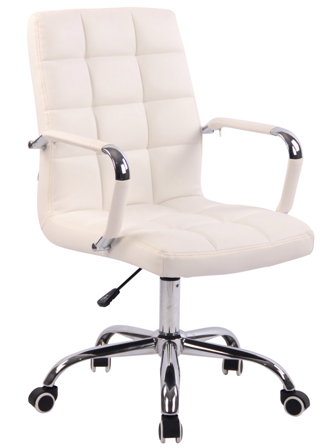 Chaise de bureau Deli, blanc