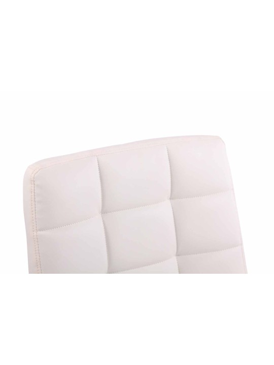 Chaise de bureau Deli, blanc