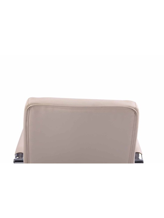 Chaise de bureau Deli, crème