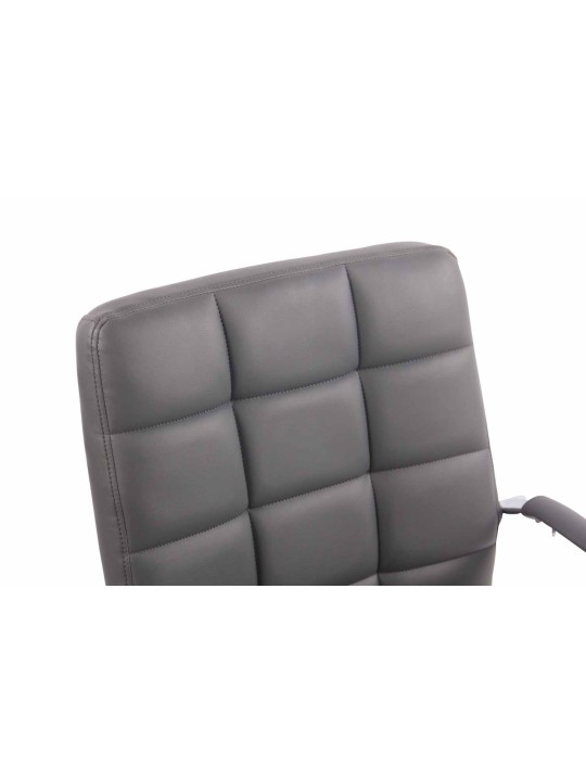 Chaise de bureau Deli, gris