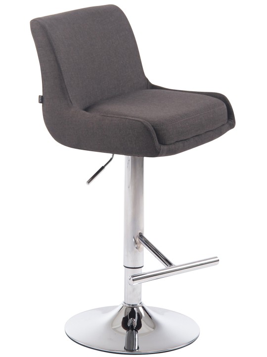 Tabouret de bar Club tissu C, gris foncé Tabouret de bar Club tissu C, gris foncé