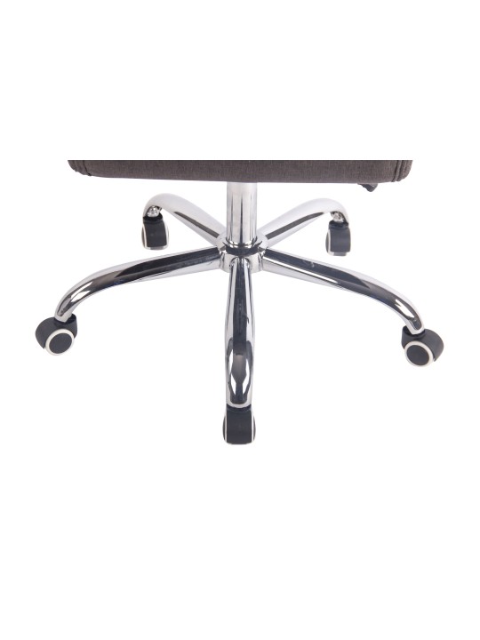 Chaise de bureau Deli tissu, gris foncé Chaise de bureau Deli tissu, gris foncé