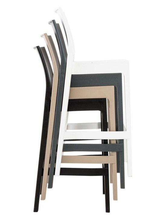 Tabouret de bar Maya, blanc Tabouret de bar Maya, blanc