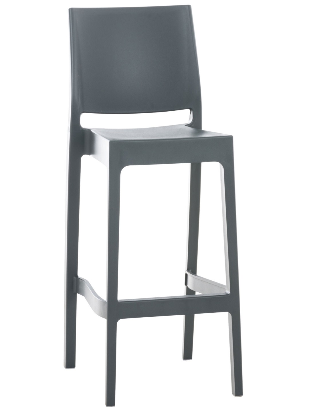 Tabouret de bar Maya, gris foncé