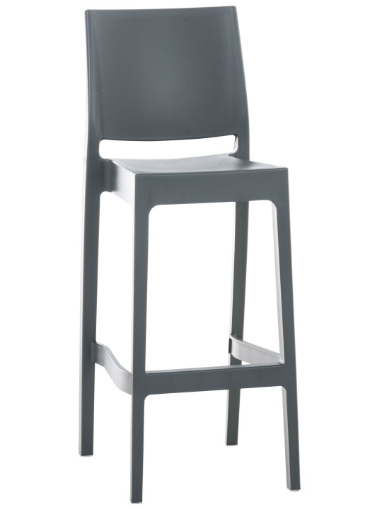 Tabouret de bar Maya, gris foncé Tabouret de bar Maya, gris foncé