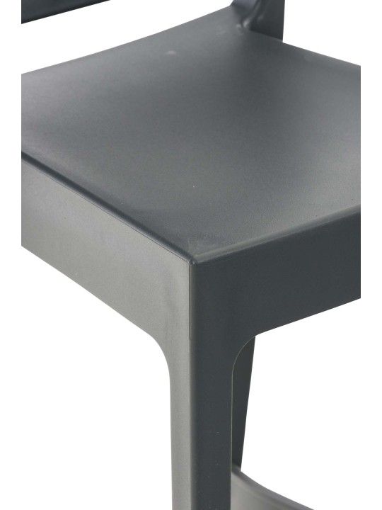 Tabouret de bar Maya, gris foncé Tabouret de bar Maya, gris foncé