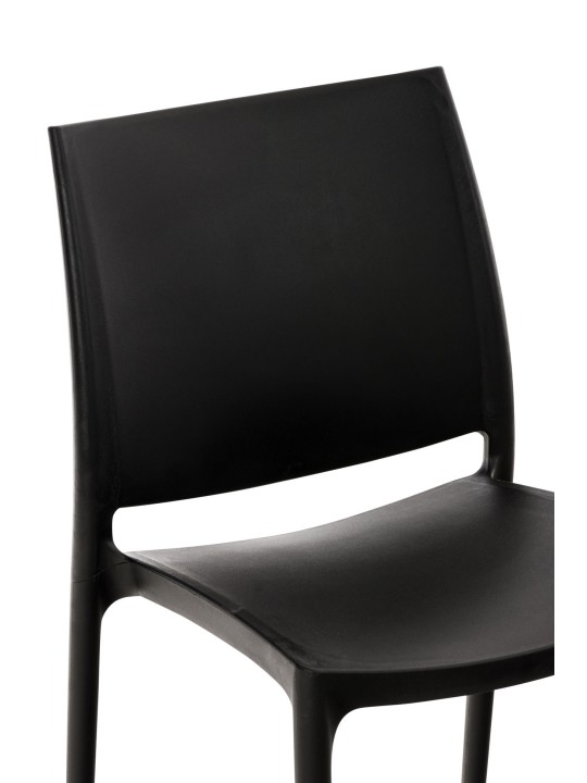 Chaise MAYA, noir