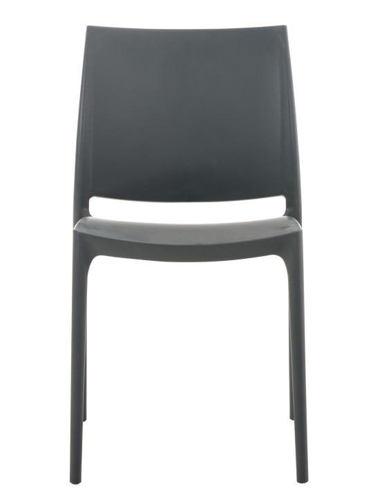Chaise MAYA, gris foncé