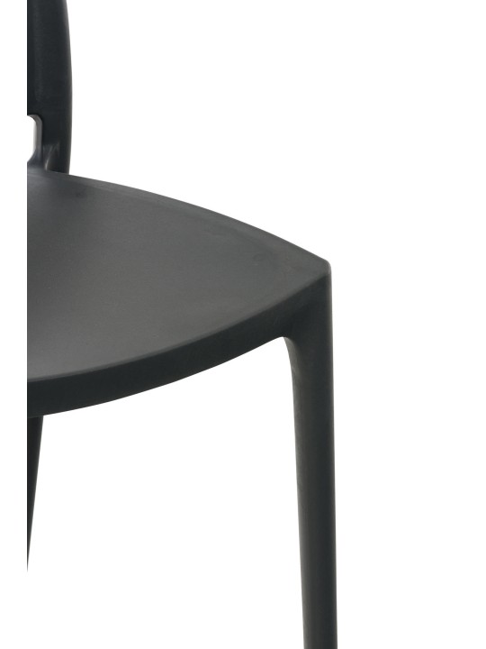 Chaise MAYA, gris foncé