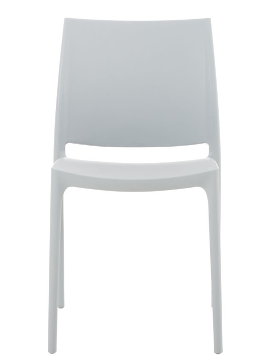 Chaise Maya, gris clair Chaise Maya, gris clair